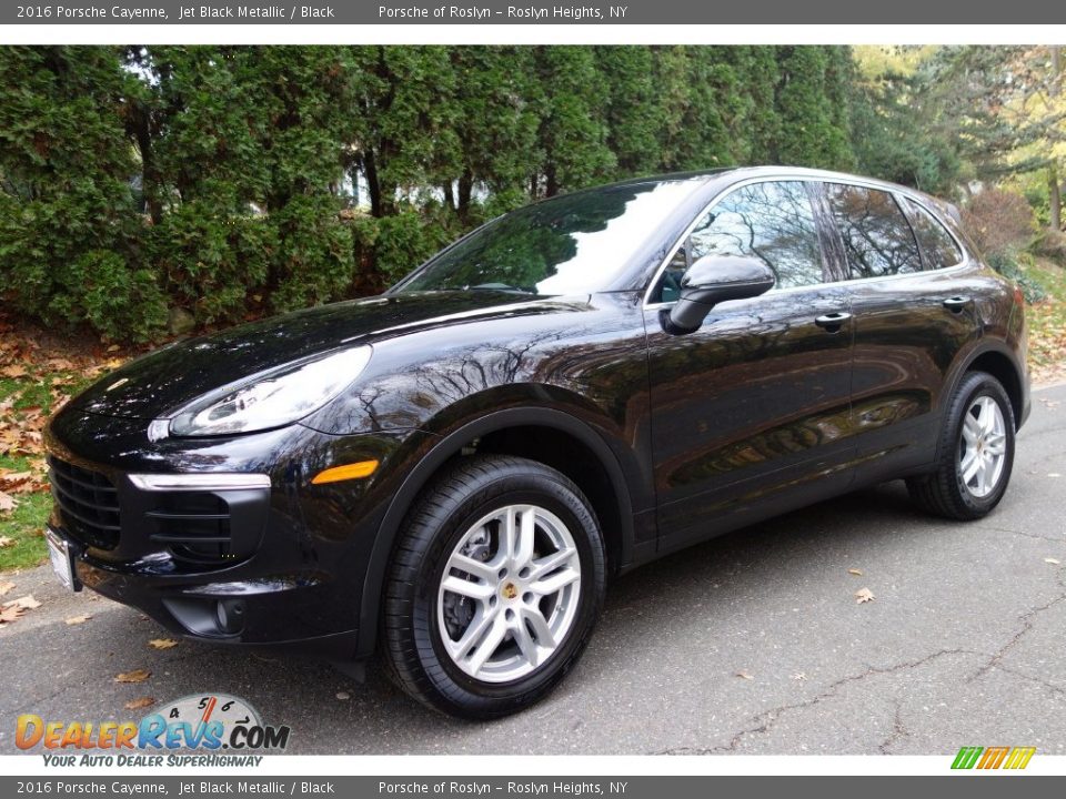 2016 Porsche Cayenne Jet Black Metallic / Black Photo #1