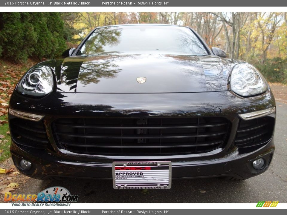 2016 Porsche Cayenne Jet Black Metallic / Black Photo #2