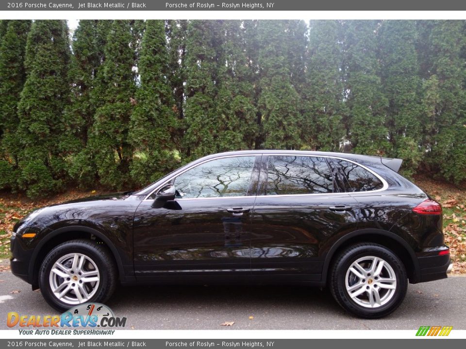 2016 Porsche Cayenne Jet Black Metallic / Black Photo #3