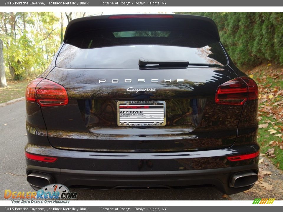 2016 Porsche Cayenne Jet Black Metallic / Black Photo #5