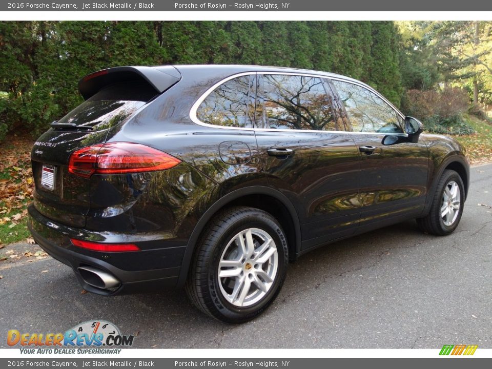 2016 Porsche Cayenne Jet Black Metallic / Black Photo #6