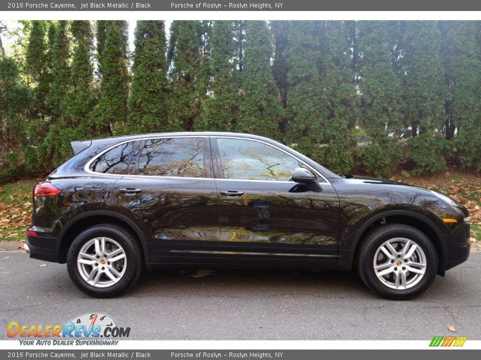 2016 Porsche Cayenne Jet Black Metallic / Black Photo #7