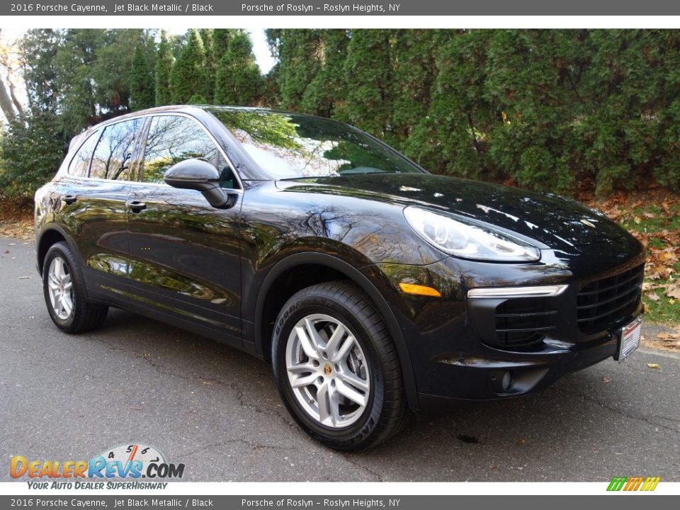 2016 Porsche Cayenne Jet Black Metallic / Black Photo #8