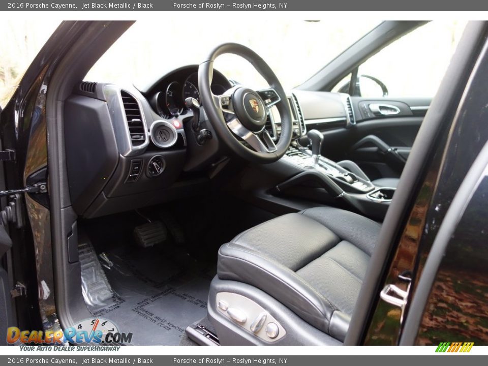 2016 Porsche Cayenne Jet Black Metallic / Black Photo #10