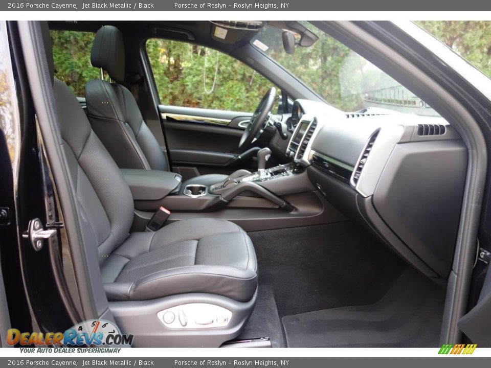 2016 Porsche Cayenne Jet Black Metallic / Black Photo #16