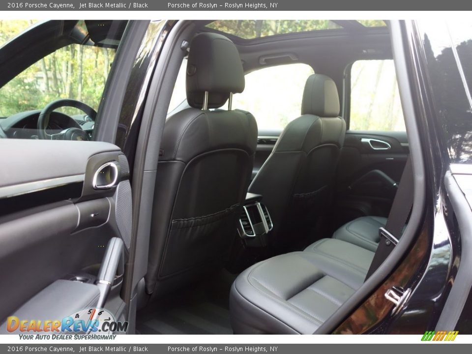 2016 Porsche Cayenne Jet Black Metallic / Black Photo #20