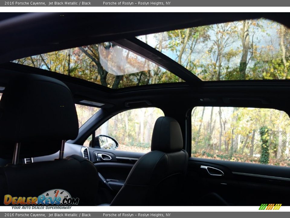 2016 Porsche Cayenne Jet Black Metallic / Black Photo #21