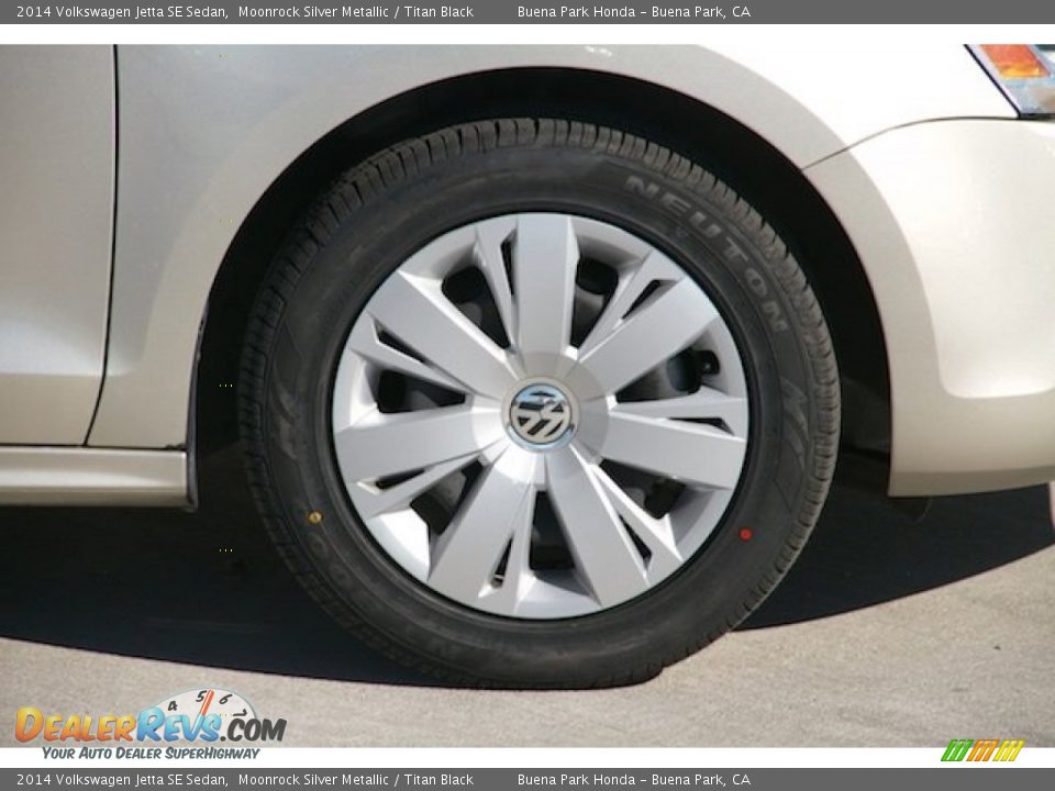 2014 Volkswagen Jetta SE Sedan Moonrock Silver Metallic / Titan Black Photo #25