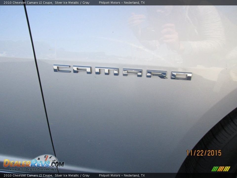 2010 Chevrolet Camaro LS Coupe Silver Ice Metallic / Gray Photo #15