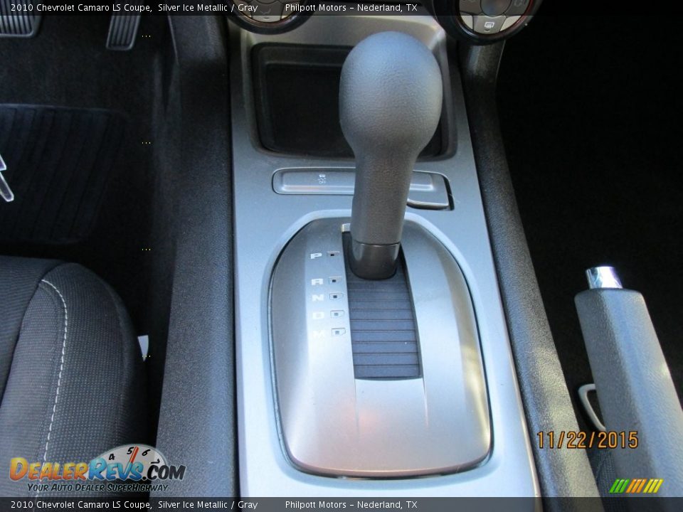 2010 Chevrolet Camaro LS Coupe Silver Ice Metallic / Gray Photo #32