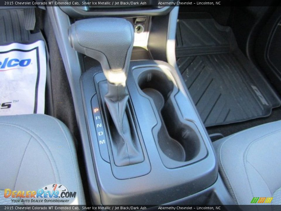 2015 Chevrolet Colorado WT Extended Cab Silver Ice Metallic / Jet Black/Dark Ash Photo #12