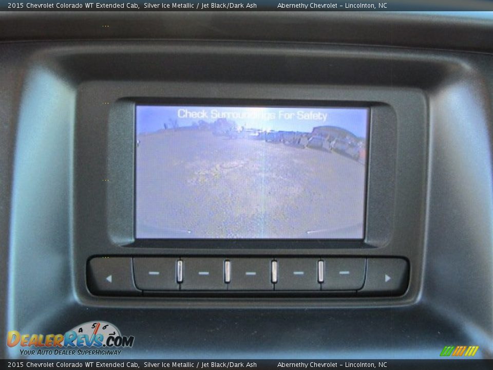 2015 Chevrolet Colorado WT Extended Cab Silver Ice Metallic / Jet Black/Dark Ash Photo #16
