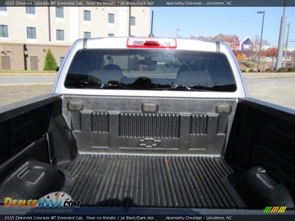 2015 Chevrolet Colorado WT Extended Cab Silver Ice Metallic / Jet Black/Dark Ash Photo #19