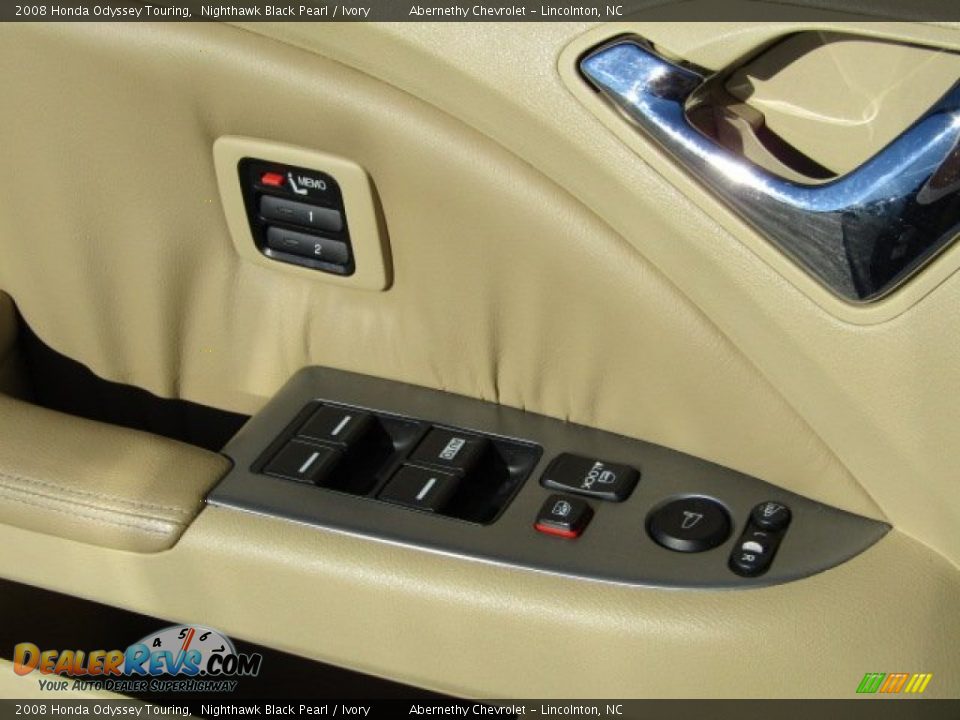 2008 Honda Odyssey Touring Nighthawk Black Pearl / Ivory Photo #8