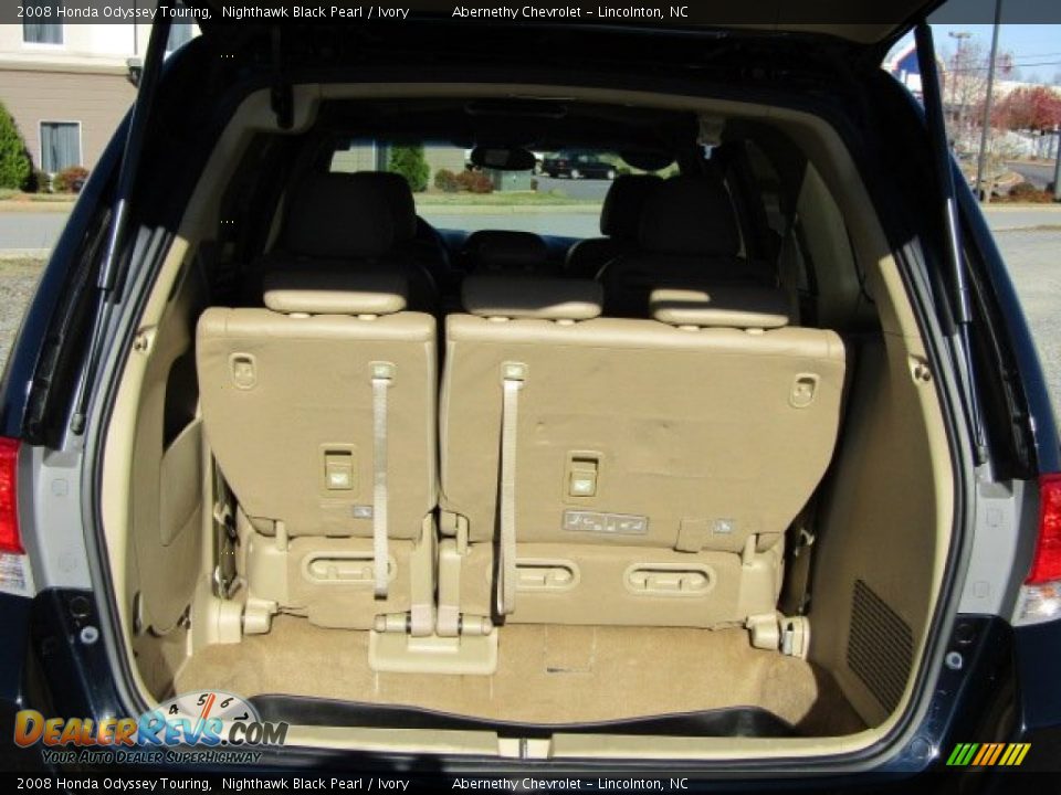 2008 Honda Odyssey Touring Nighthawk Black Pearl / Ivory Photo #24