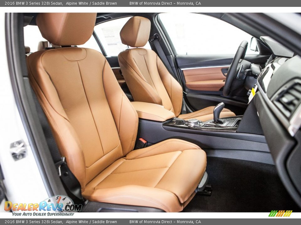 Front Seat of 2016 BMW 3 Series 328i Sedan Photo #7