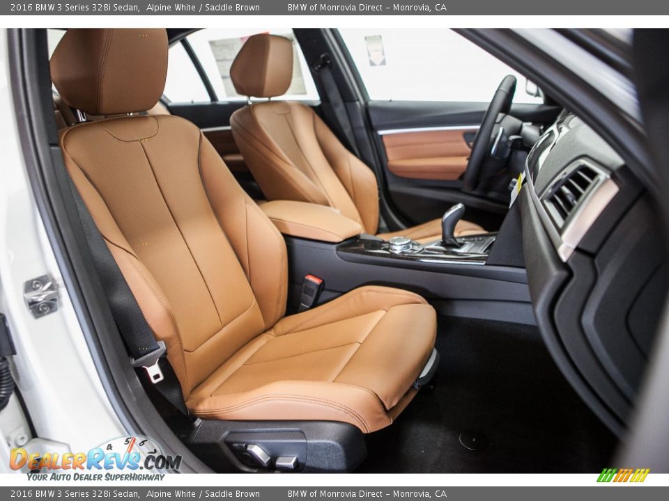 Front Seat of 2016 BMW 3 Series 328i Sedan Photo #8
