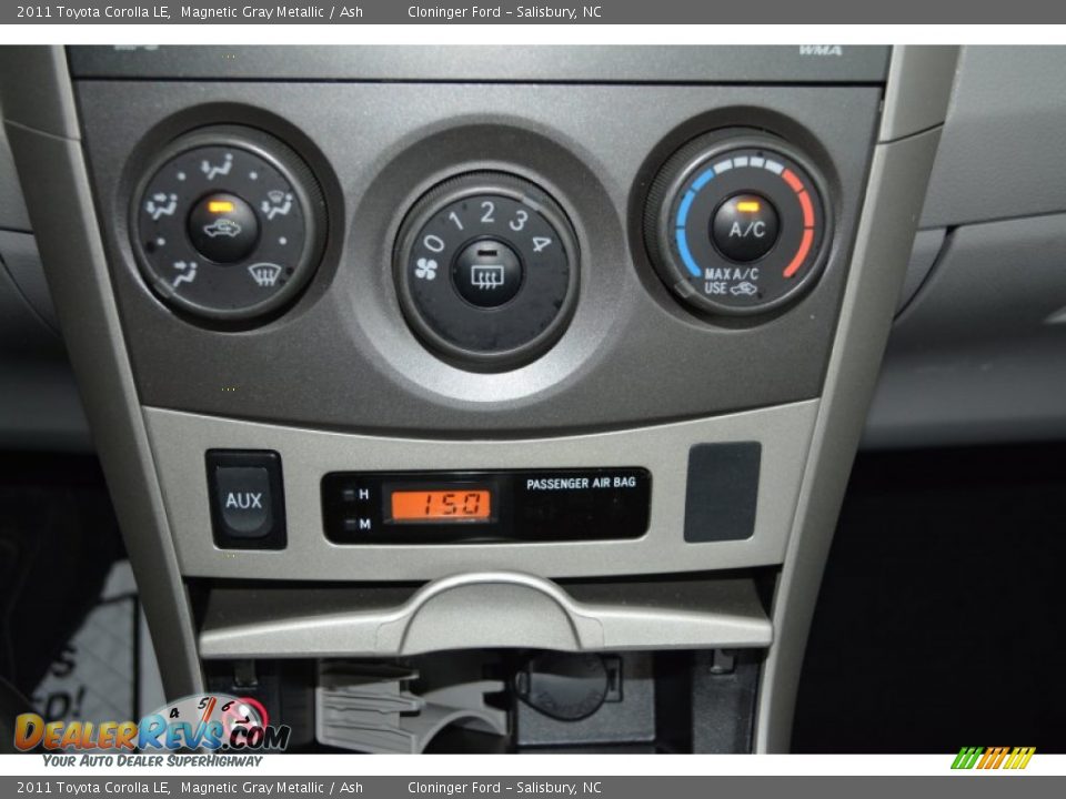 2011 Toyota Corolla LE Magnetic Gray Metallic / Ash Photo #19