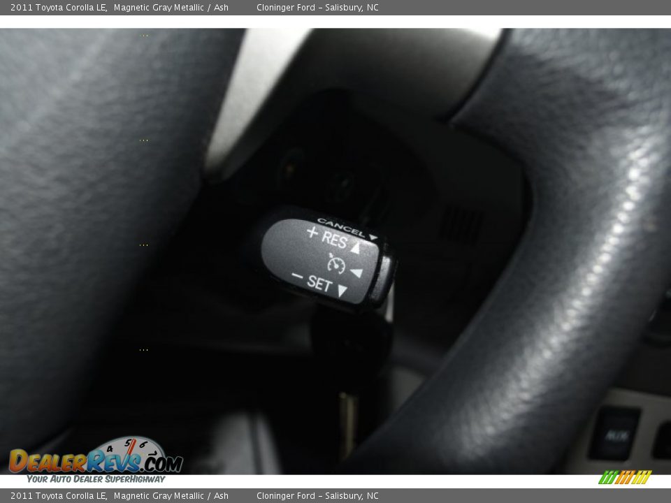 2011 Toyota Corolla LE Magnetic Gray Metallic / Ash Photo #21