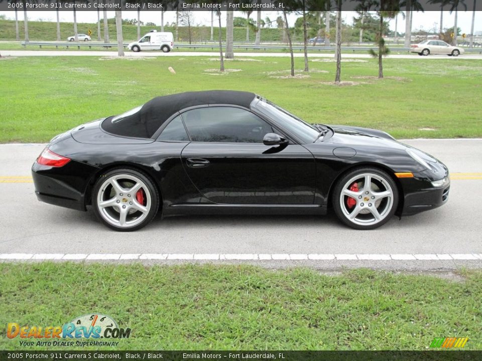 Black 2005 Porsche 911 Carrera S Cabriolet Photo #18