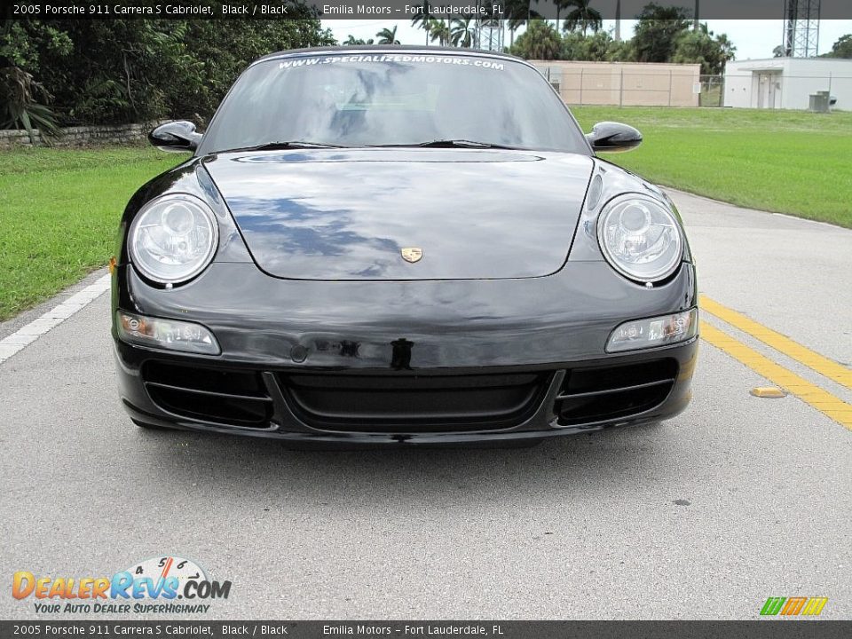 2005 Porsche 911 Carrera S Cabriolet Black / Black Photo #25