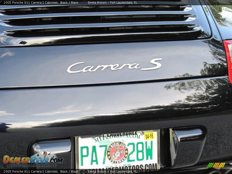 2005 Porsche 911 Carrera S Cabriolet Black / Black Photo #27