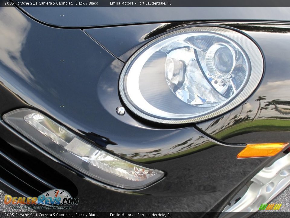 2005 Porsche 911 Carrera S Cabriolet Black / Black Photo #30
