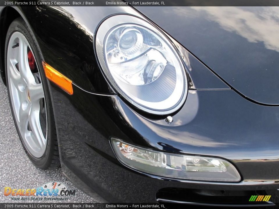 2005 Porsche 911 Carrera S Cabriolet Black / Black Photo #31