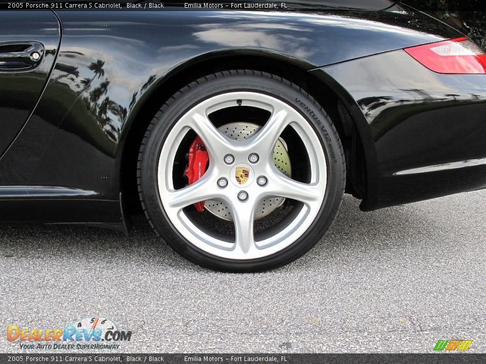 2005 Porsche 911 Carrera S Cabriolet Black / Black Photo #32
