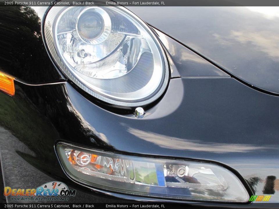 2005 Porsche 911 Carrera S Cabriolet Black / Black Photo #33