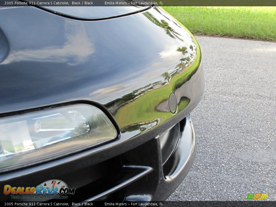 2005 Porsche 911 Carrera S Cabriolet Black / Black Photo #34