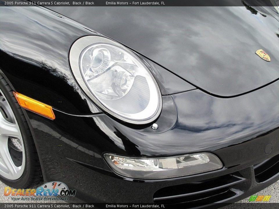 2005 Porsche 911 Carrera S Cabriolet Black / Black Photo #36