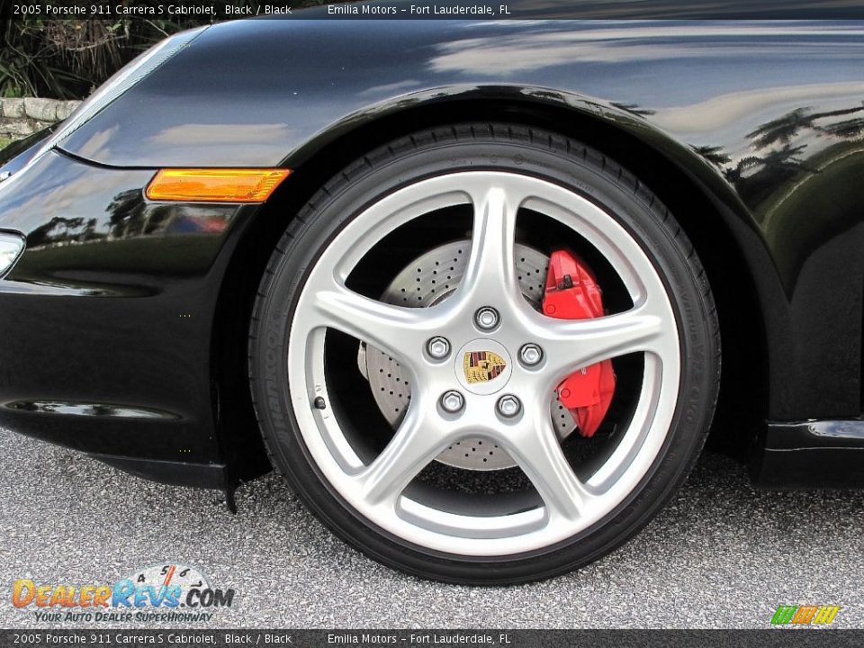 2005 Porsche 911 Carrera S Cabriolet Black / Black Photo #37