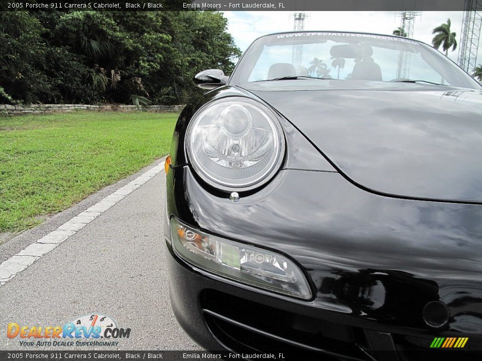 2005 Porsche 911 Carrera S Cabriolet Black / Black Photo #40