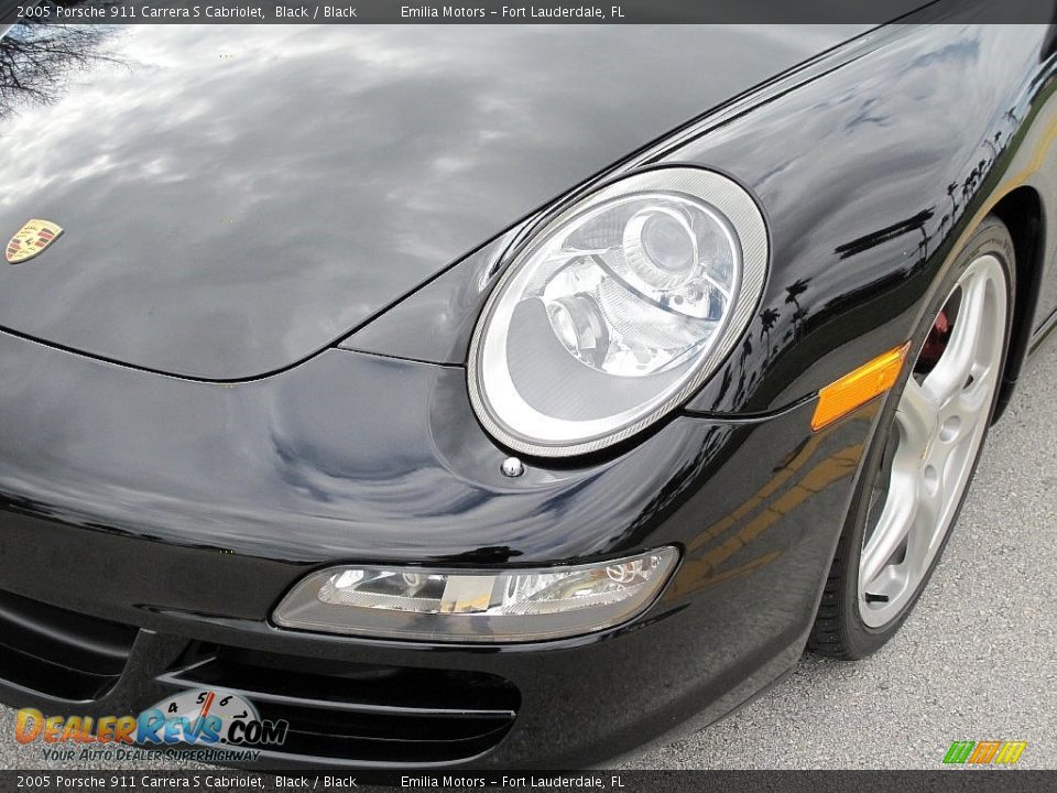 2005 Porsche 911 Carrera S Cabriolet Black / Black Photo #42