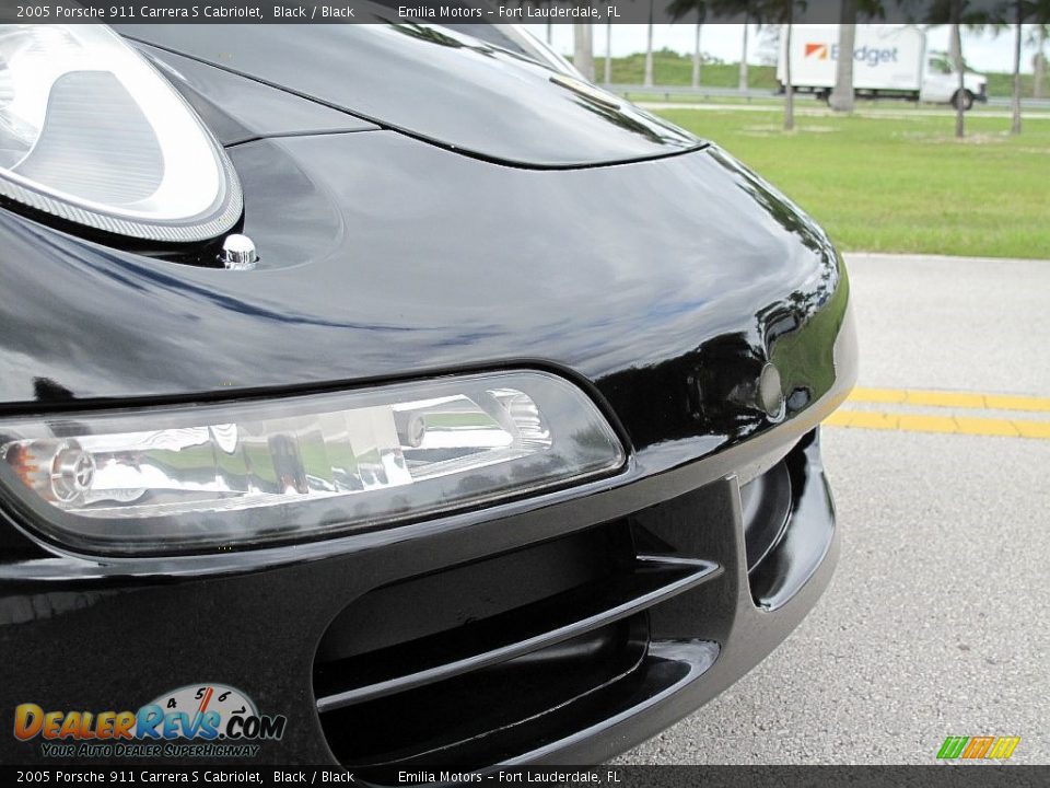 2005 Porsche 911 Carrera S Cabriolet Black / Black Photo #44