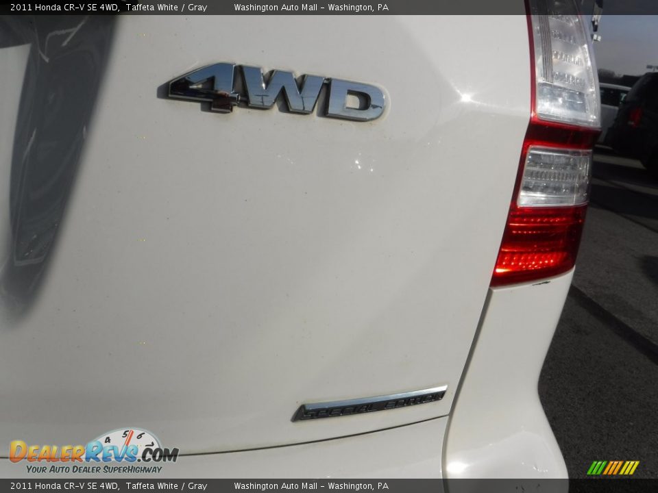 2011 Honda CR-V SE 4WD Taffeta White / Gray Photo #8