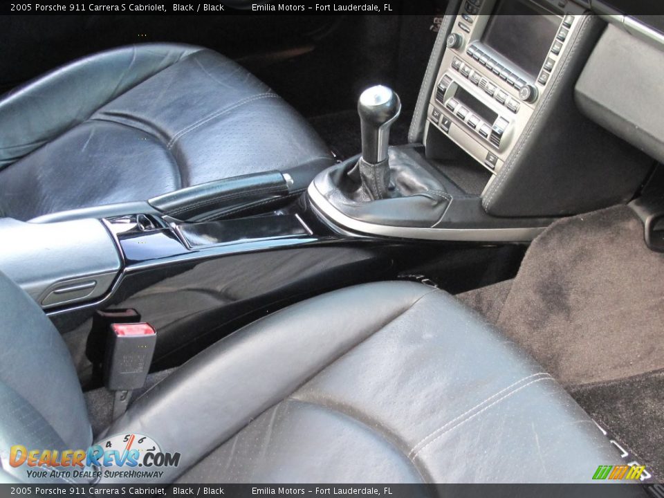 2005 Porsche 911 Carrera S Cabriolet Black / Black Photo #50