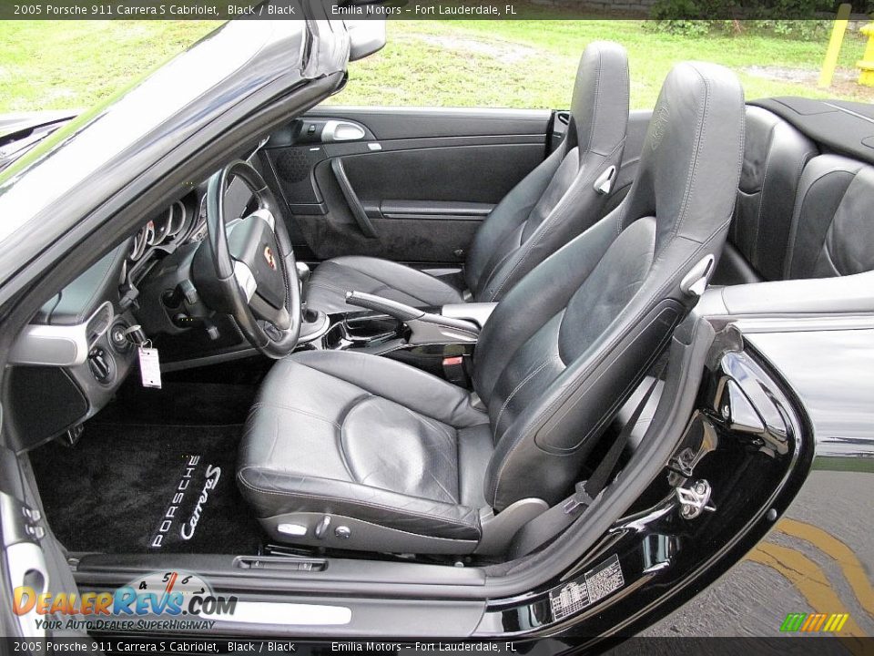 Front Seat of 2005 Porsche 911 Carrera S Cabriolet Photo #57
