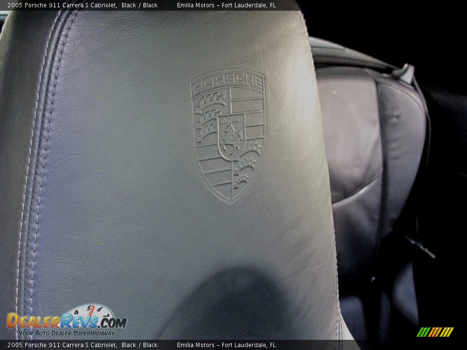 2005 Porsche 911 Carrera S Cabriolet Black / Black Photo #58
