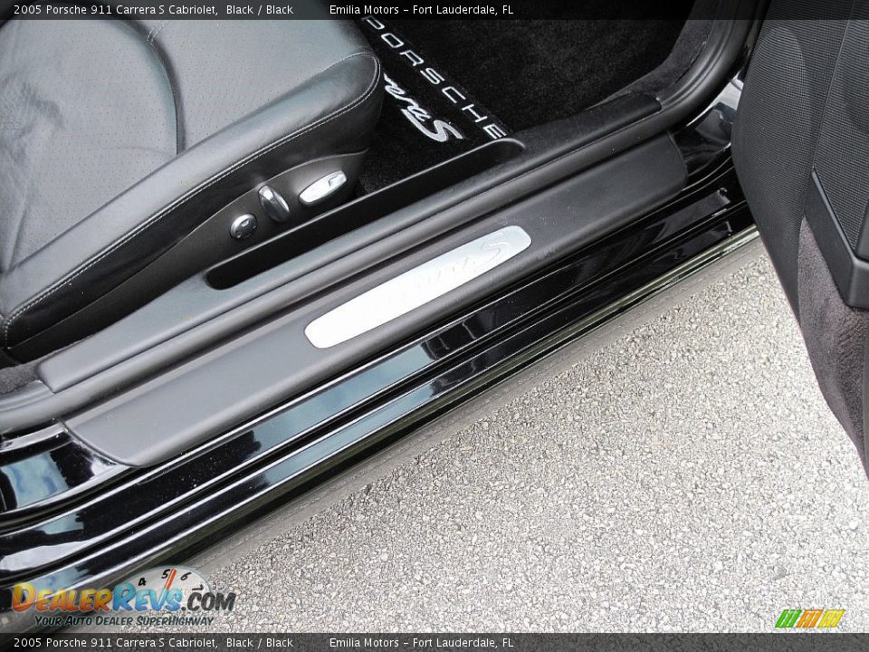 2005 Porsche 911 Carrera S Cabriolet Black / Black Photo #60