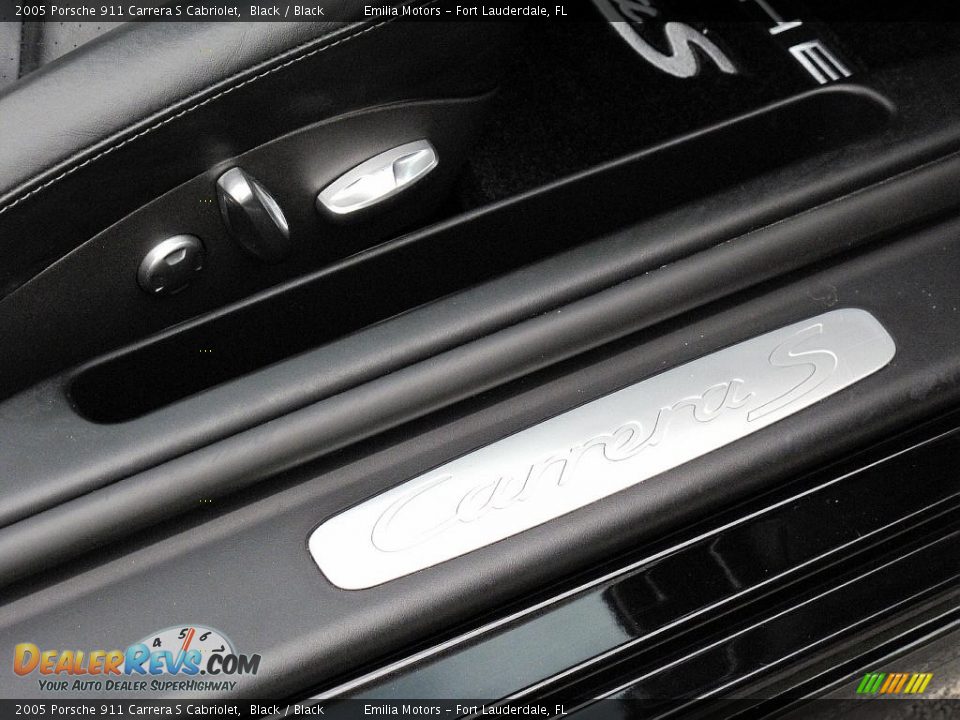 2005 Porsche 911 Carrera S Cabriolet Black / Black Photo #61