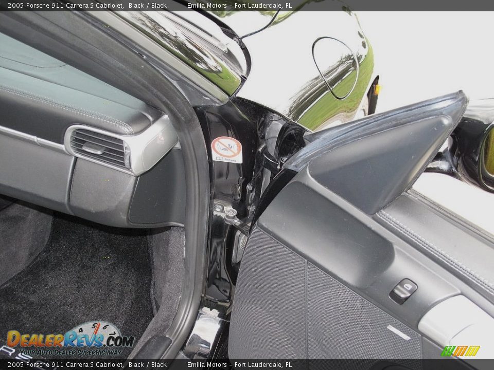 2005 Porsche 911 Carrera S Cabriolet Black / Black Photo #65