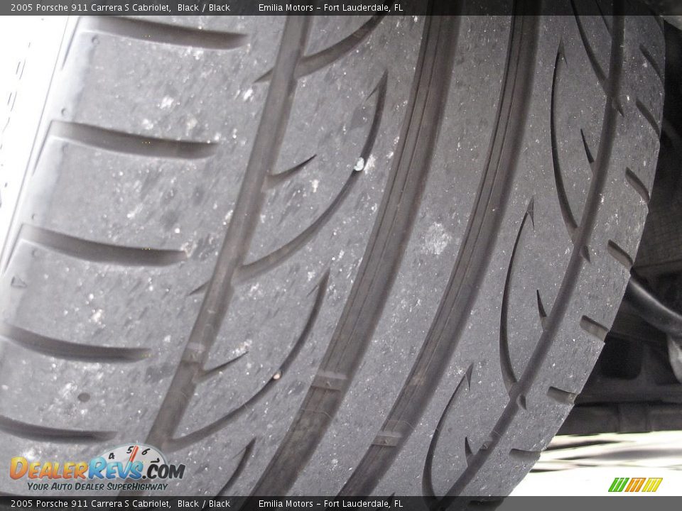 2005 Porsche 911 Carrera S Cabriolet Black / Black Photo #67