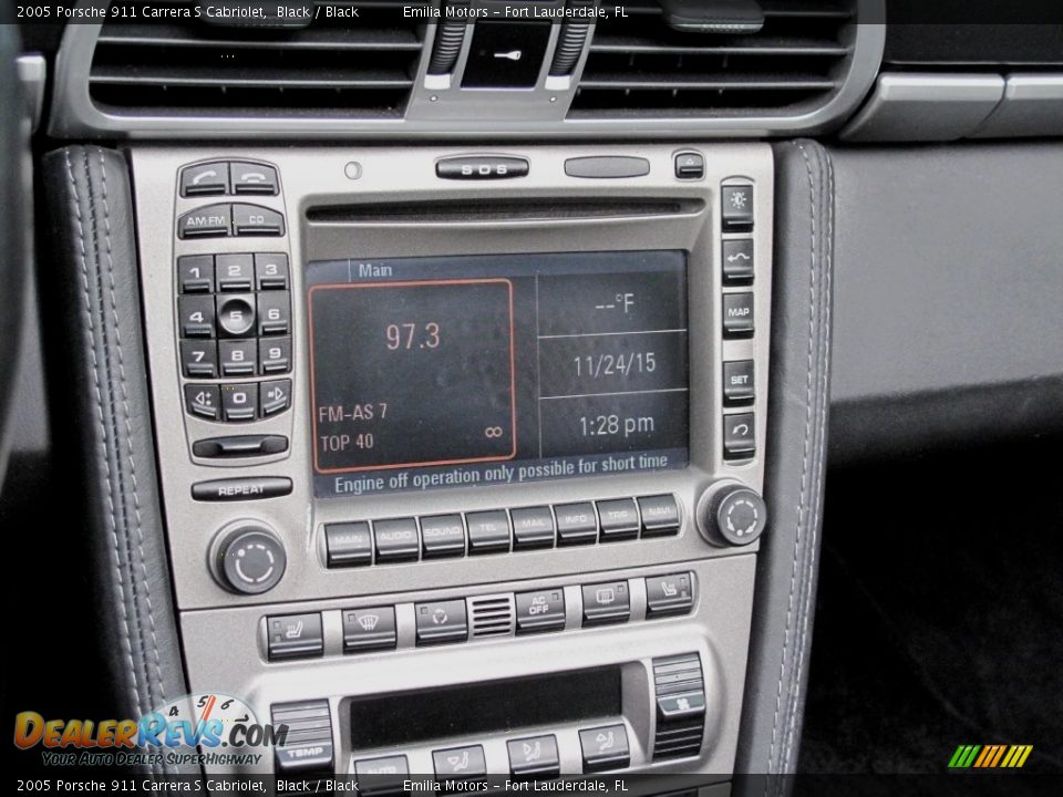 2005 Porsche 911 Carrera S Cabriolet Black / Black Photo #74