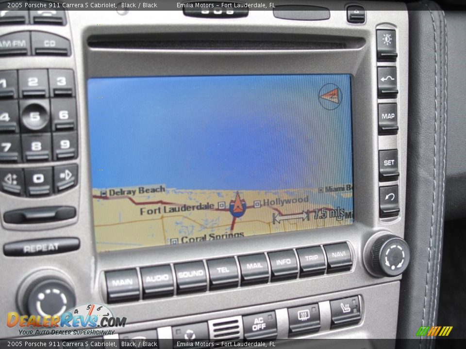 2005 Porsche 911 Carrera S Cabriolet Black / Black Photo #75