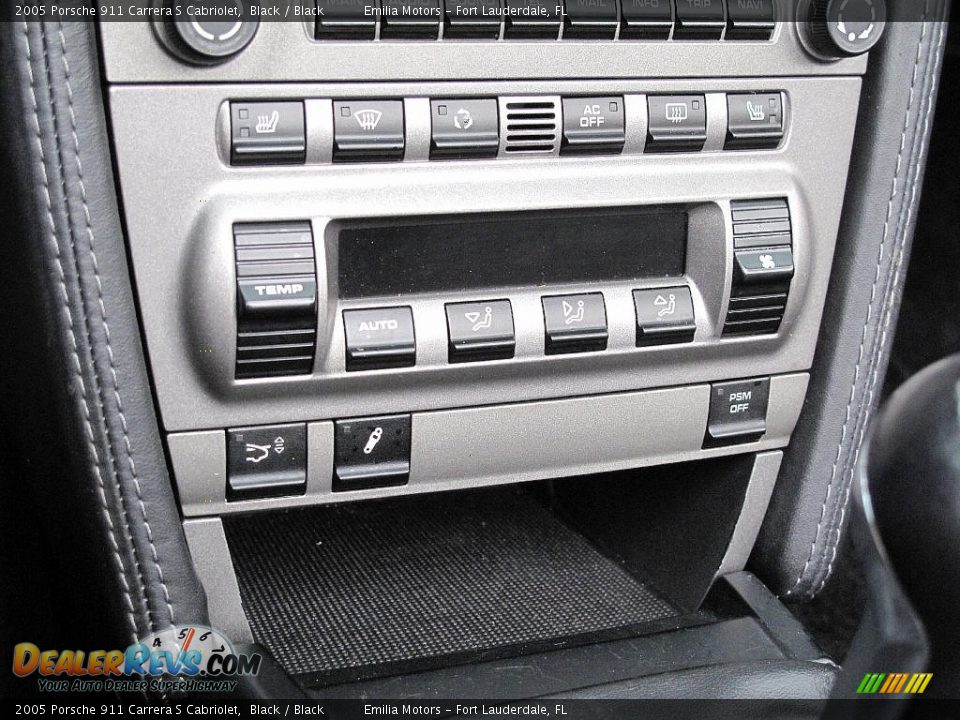 2005 Porsche 911 Carrera S Cabriolet Black / Black Photo #76