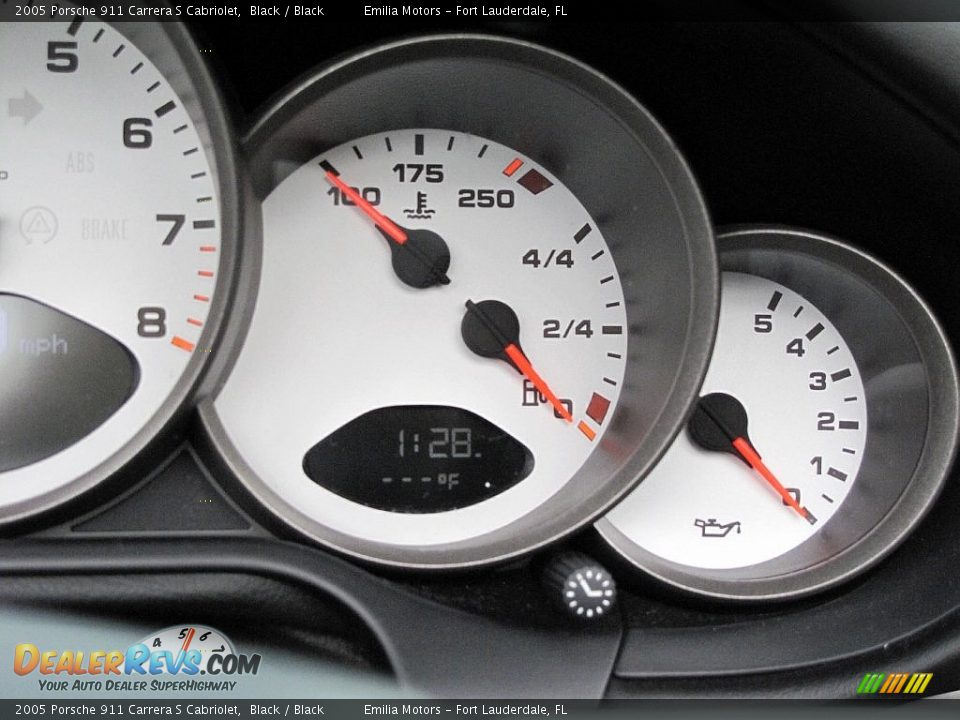 2005 Porsche 911 Carrera S Cabriolet Black / Black Photo #82