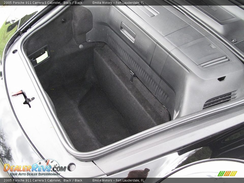 2005 Porsche 911 Carrera S Cabriolet Black / Black Photo #83