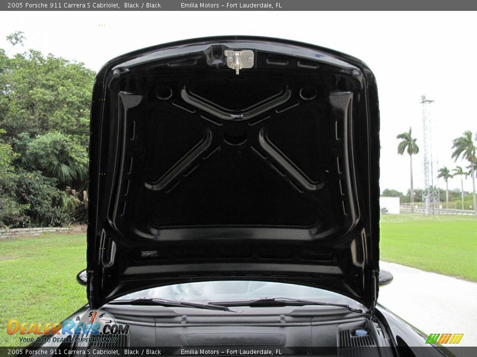 2005 Porsche 911 Carrera S Cabriolet Black / Black Photo #84